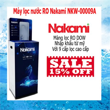 Nakami máy lọc nước RO NKW 00009A