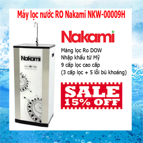 Nakami máy lọc nước RO NKW 00009H