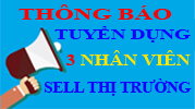 Thông báo tuyển dụng 3 nhân viên kinh doanh