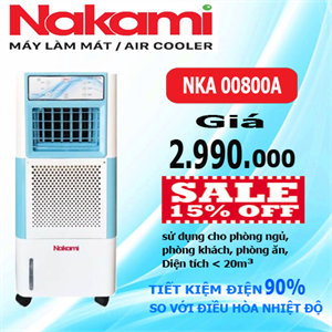 Máy làm mát Nakami NKA - 00800A New