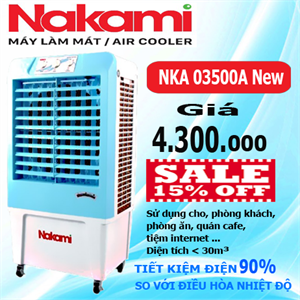 Máy làm mát Nakami NKA - 03500A New
