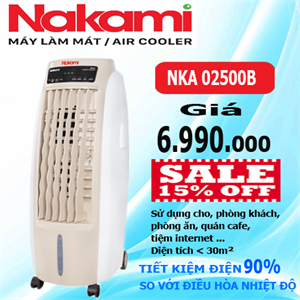 Máy làm mát Nakami NKM - 02500B