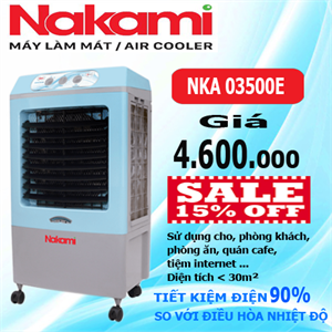 Máy làm mát Nakami NKM - 03500E